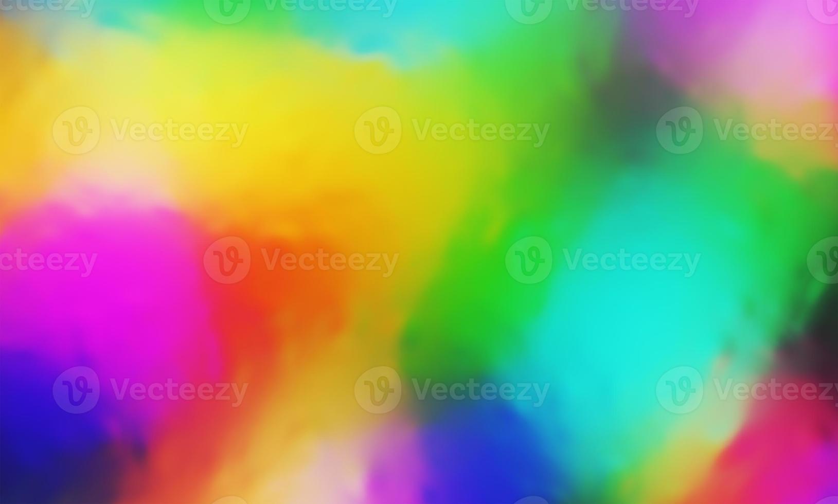 Abstract holographic texture background, Multicolor gradient texture design photo