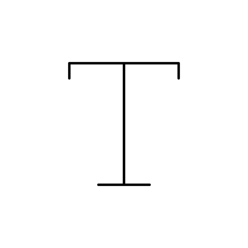 format, type, text vector icon