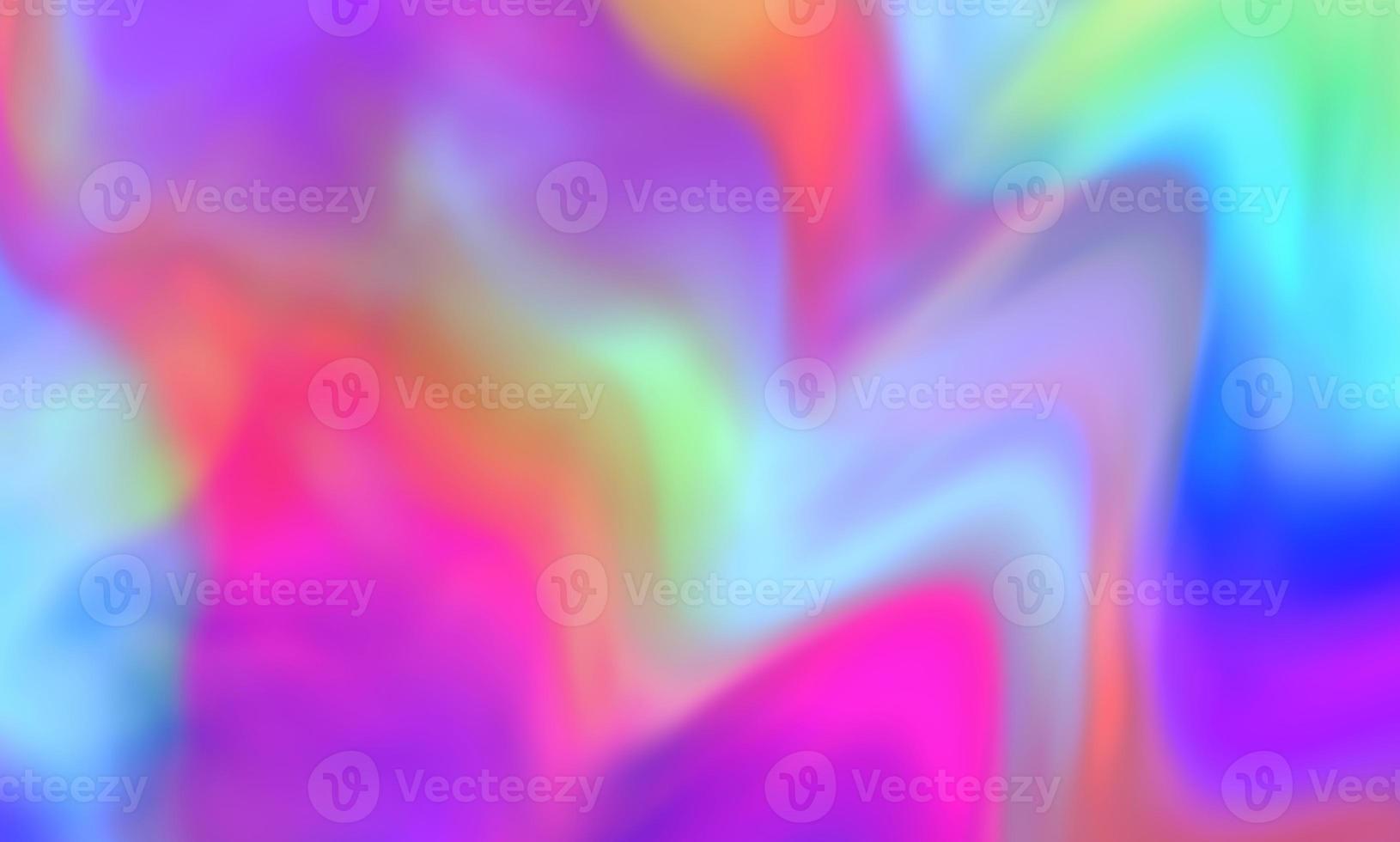 Abstract holographic texture background, Multicolor gradient texture design photo