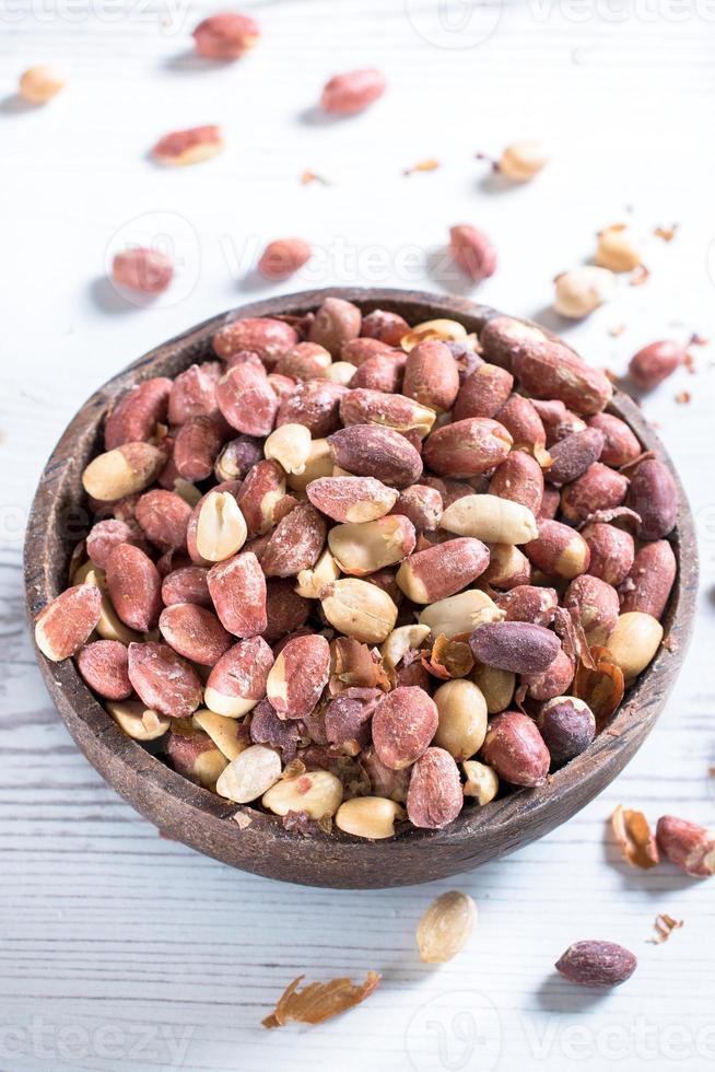 Peanuts in bowl photo
