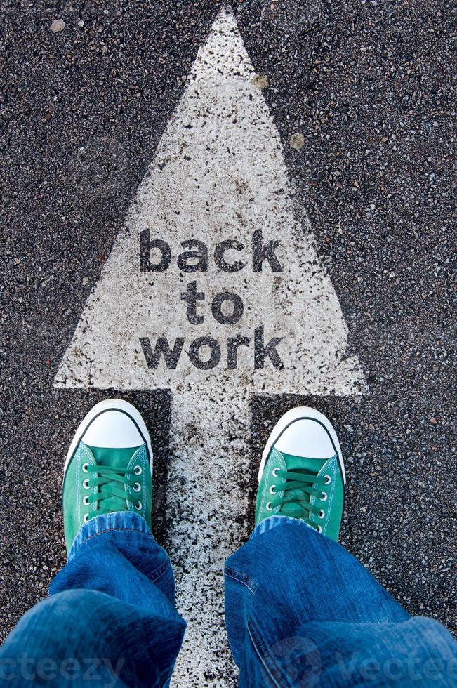 Back to work photo