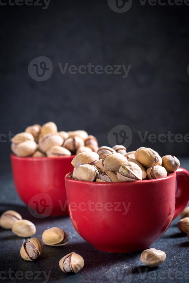 Pistachios in the cups photo