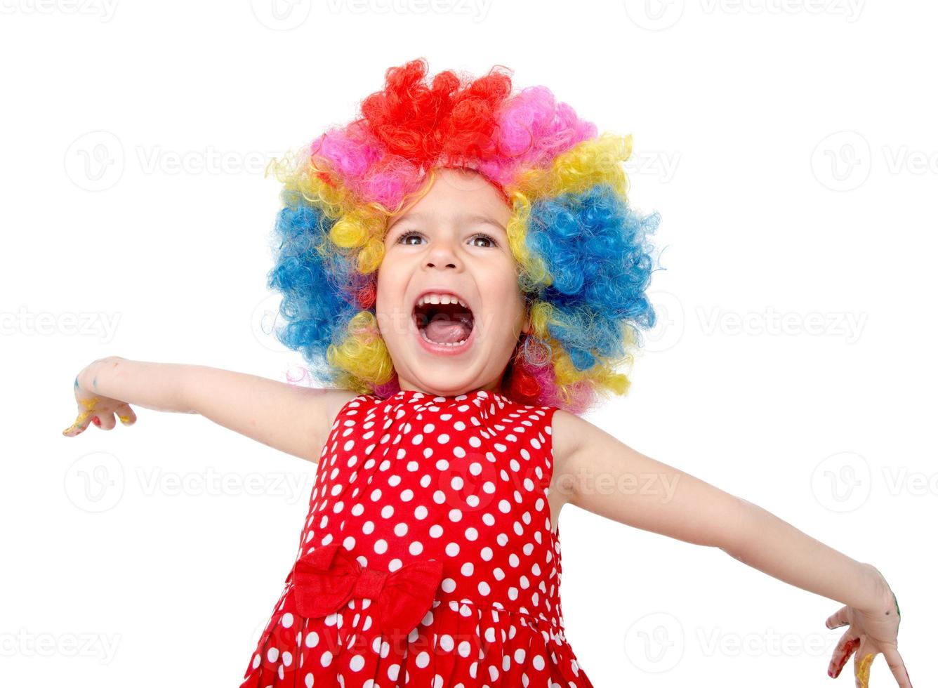 Happy little clown photo