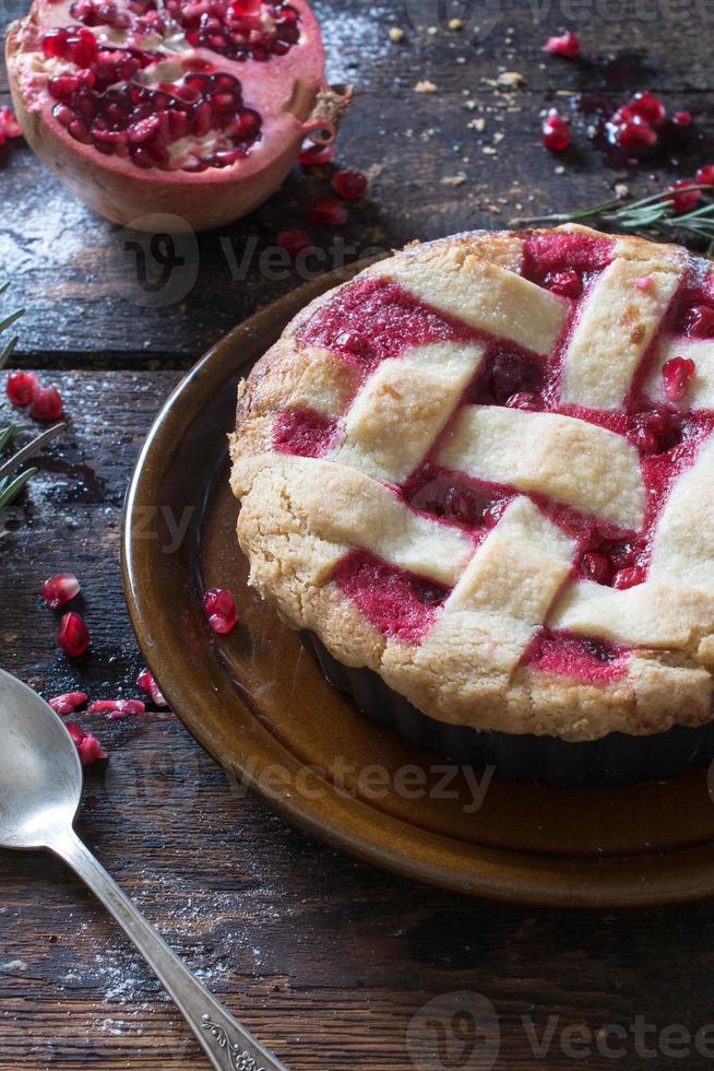 Sweet tart cake photo