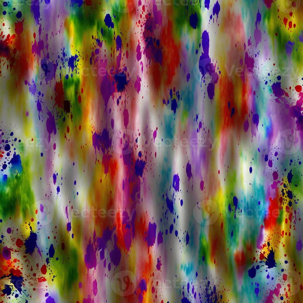 Abstract multicolor liquid holographic background, Digital painted abstract texture photo