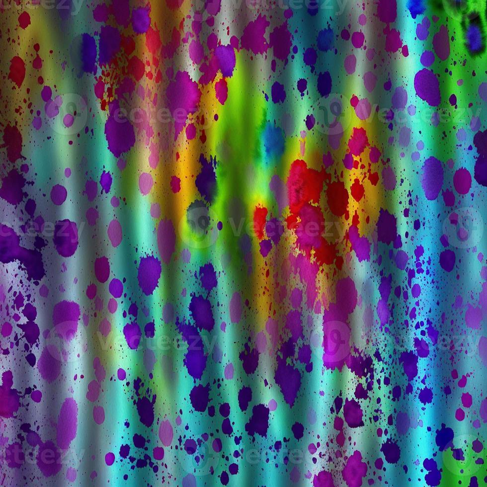 Abstract multicolor liquid holographic background, Digital painted abstract texture photo