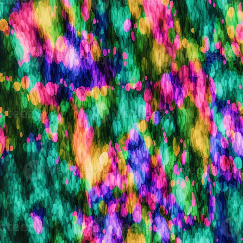 Abstract multicolor liquid holographic background, Digital painted abstract texture photo