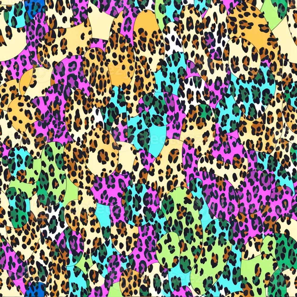 Abstract multicolor liquid holographic background, Digital painted abstract texture photo