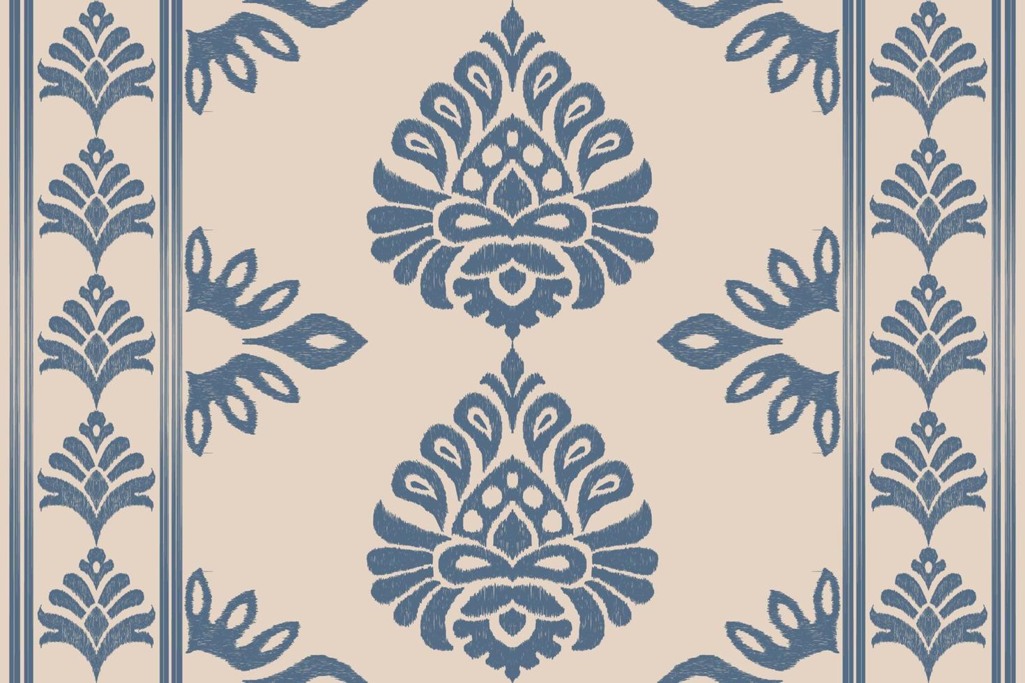 Ethnic pattern. Kerchief Pattern. Silk neck scarf. Bandana Print. Headscarf. Floral vintage style. Indonesian batik. Textile, Fabric, Tile, Clothing. Tribal texture. Vector. Blue, Red, Gold, Yellow. vector