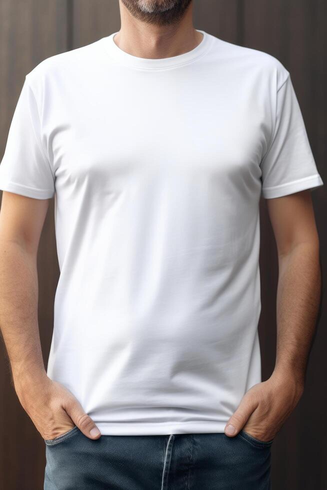 White mockup template. Illustration photo