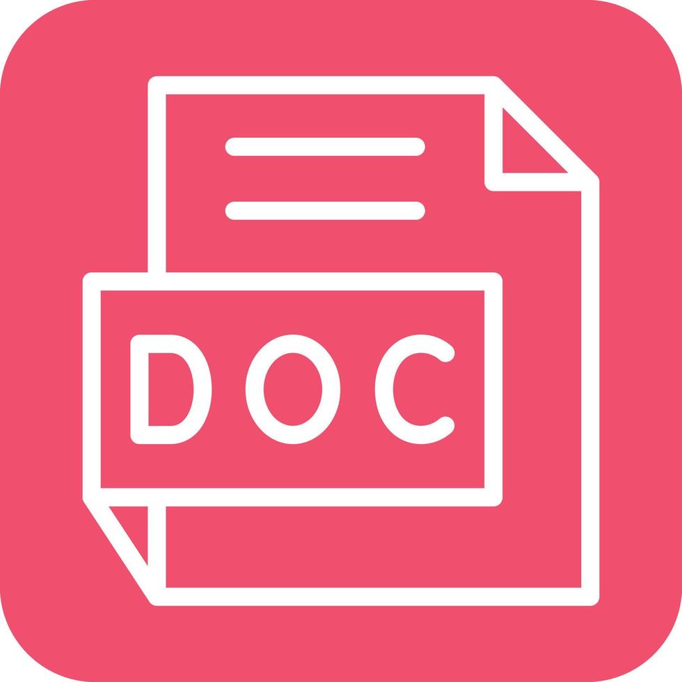 DOC Icon Vector Design