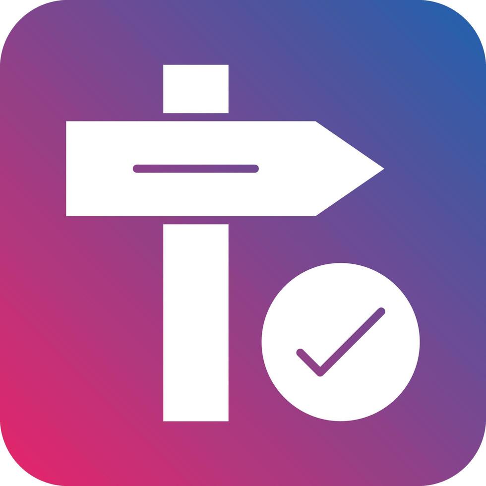 Road Signs Icon Vector Design