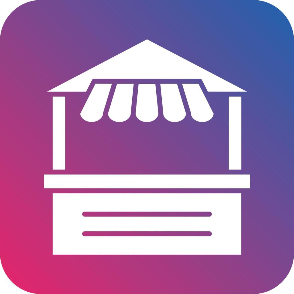 Stall Icon Vector Design