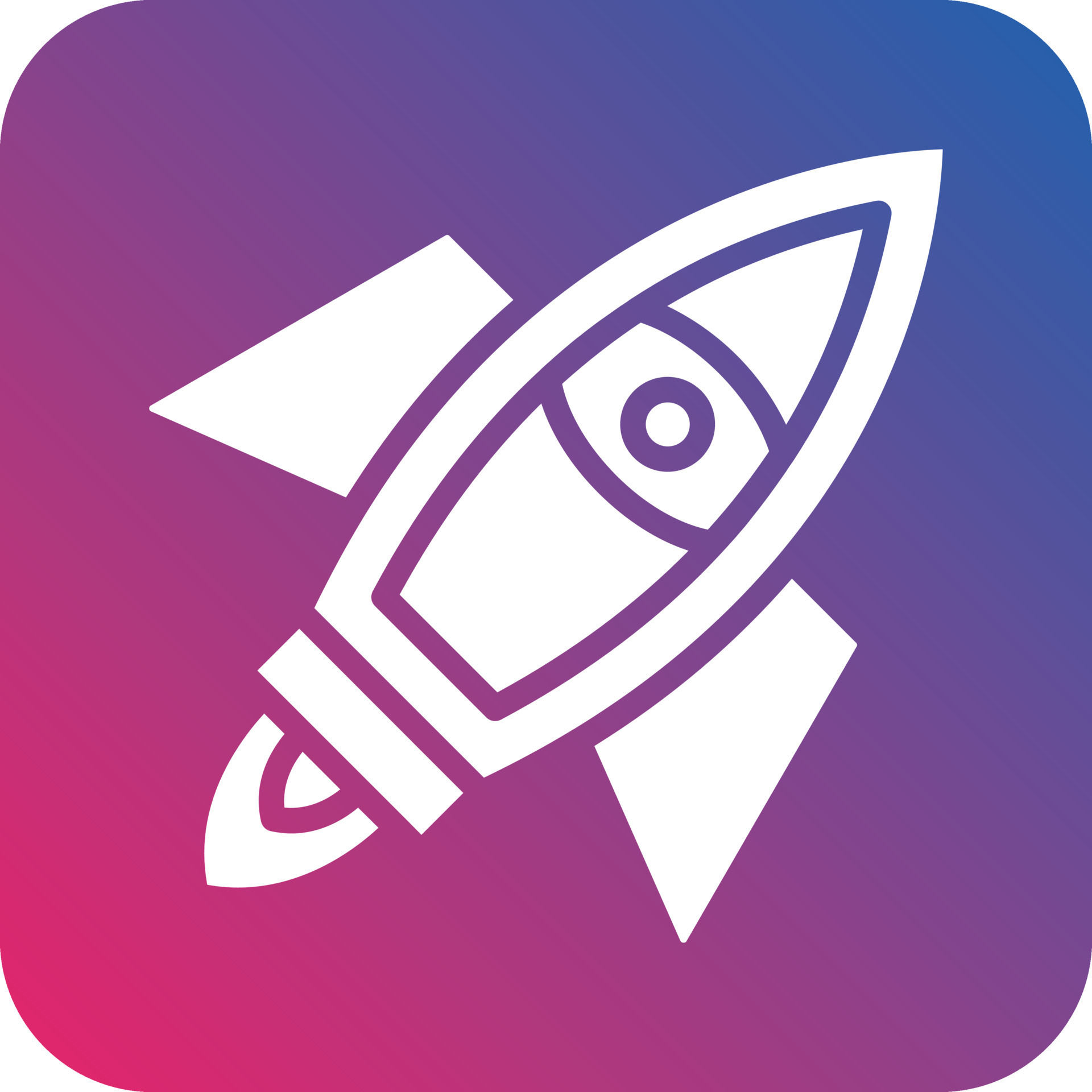 Rocket Icon Vector Design 22862700 Vector Art at Vecteezy