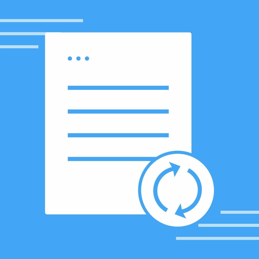 Refresh Page Vector Icon