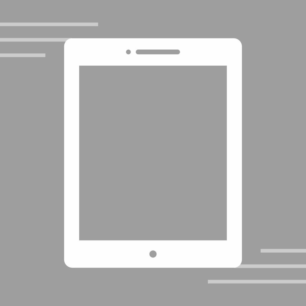 Tablet Vector Icon