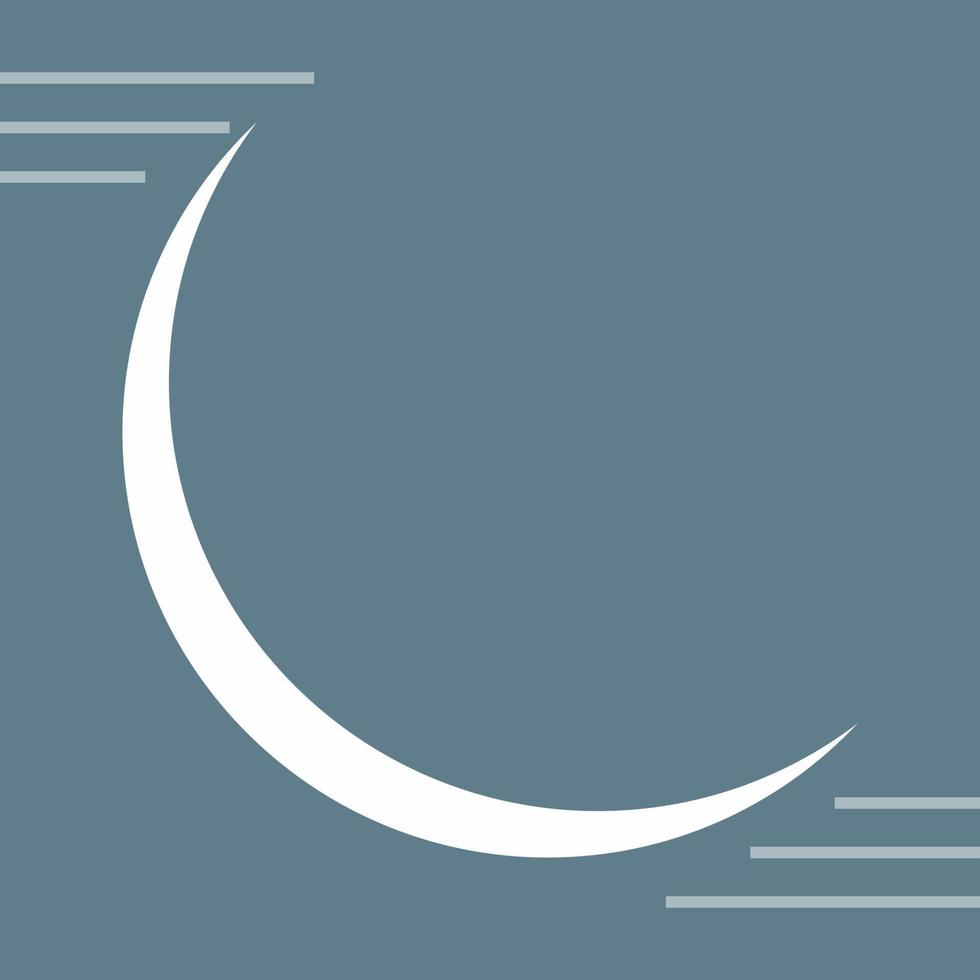 New Moon Vector Icon