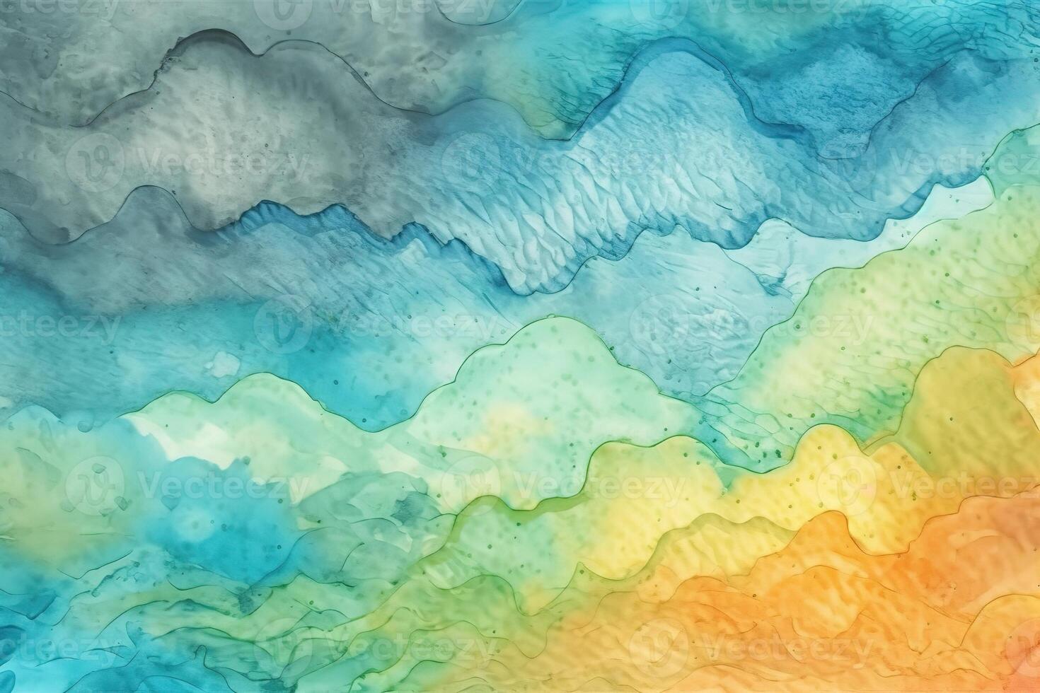 Textured Watercolor Illustration Background with photo