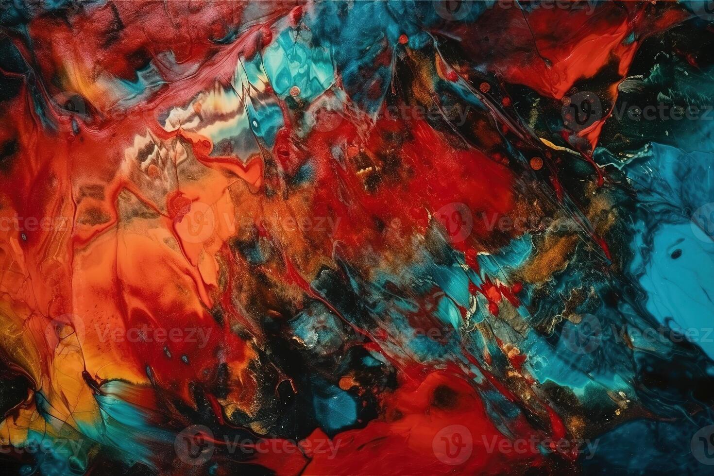 Textured Acrylic Ink Illustration Background with photo