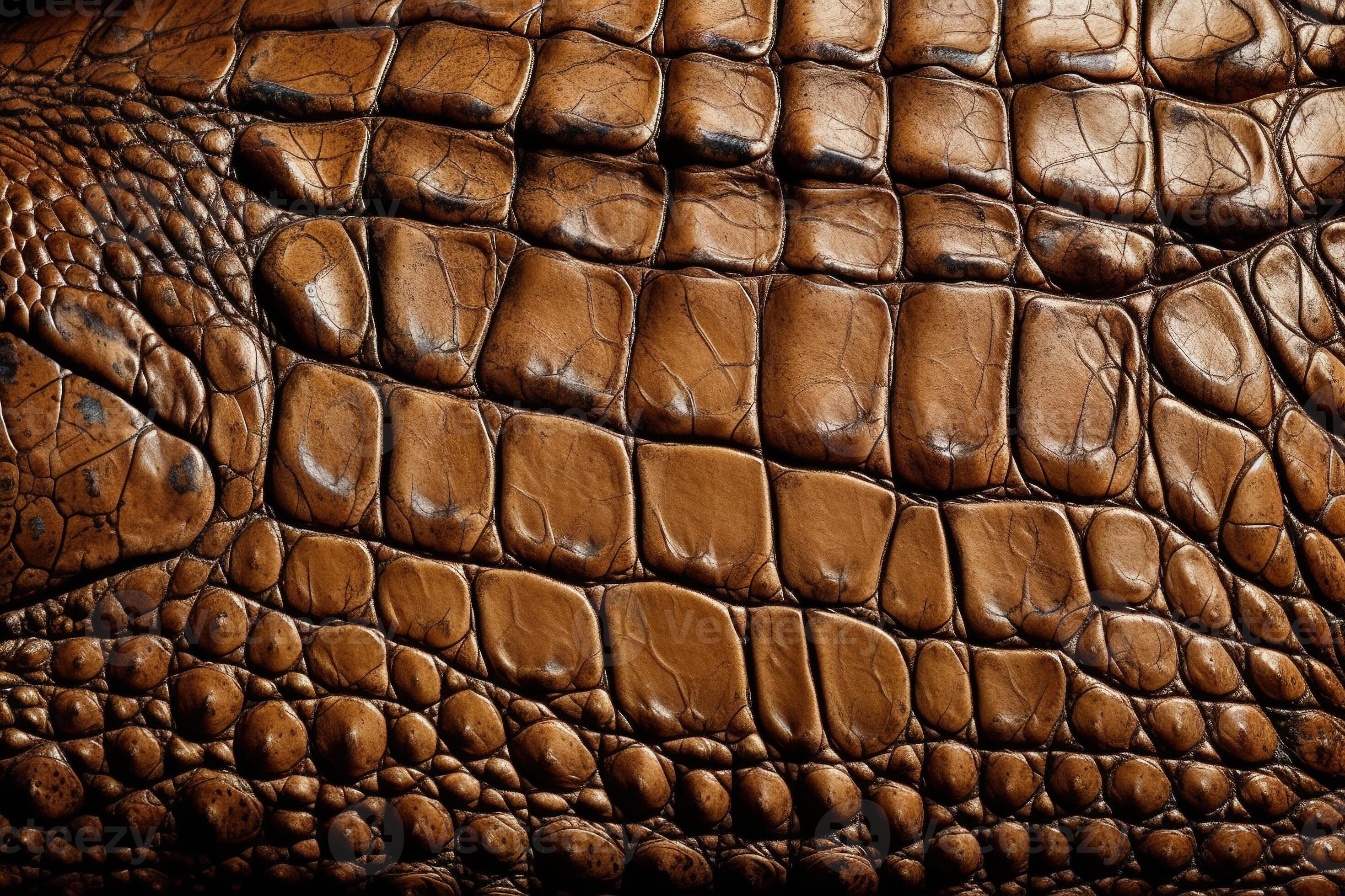 Crocodile Leather Animal Skin Texture Background Illustration with  Generative AI 22863057 Stock Photo at Vecteezy