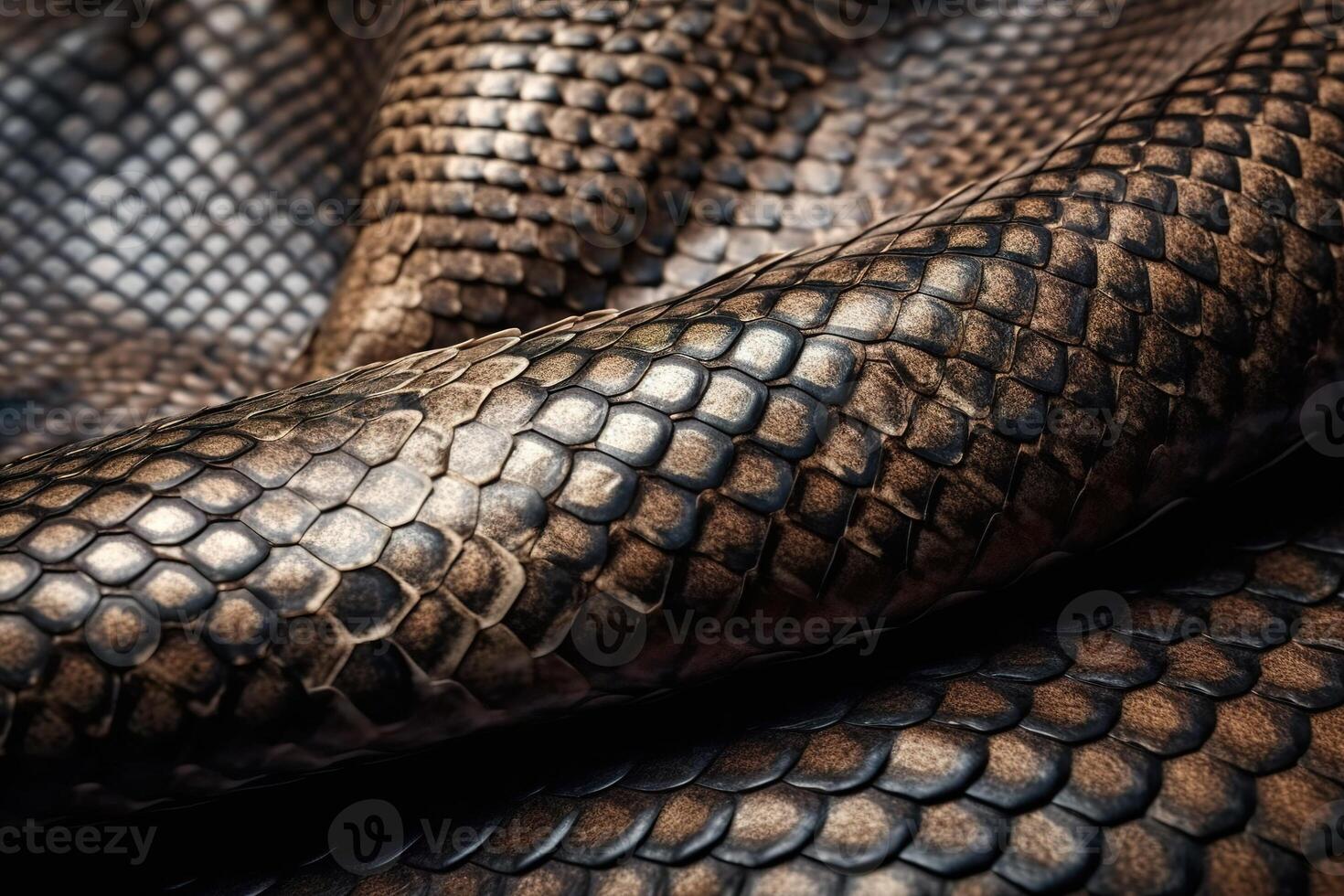 Snake Leather Animal Skin Texture Background Illustration with photo