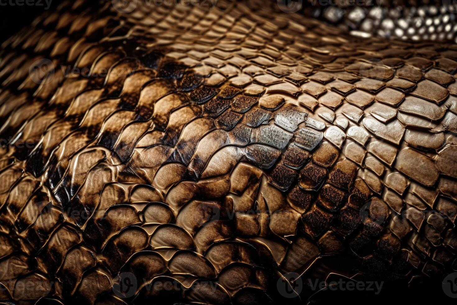Snake Leather Animal Skin Texture Background Illustration with photo