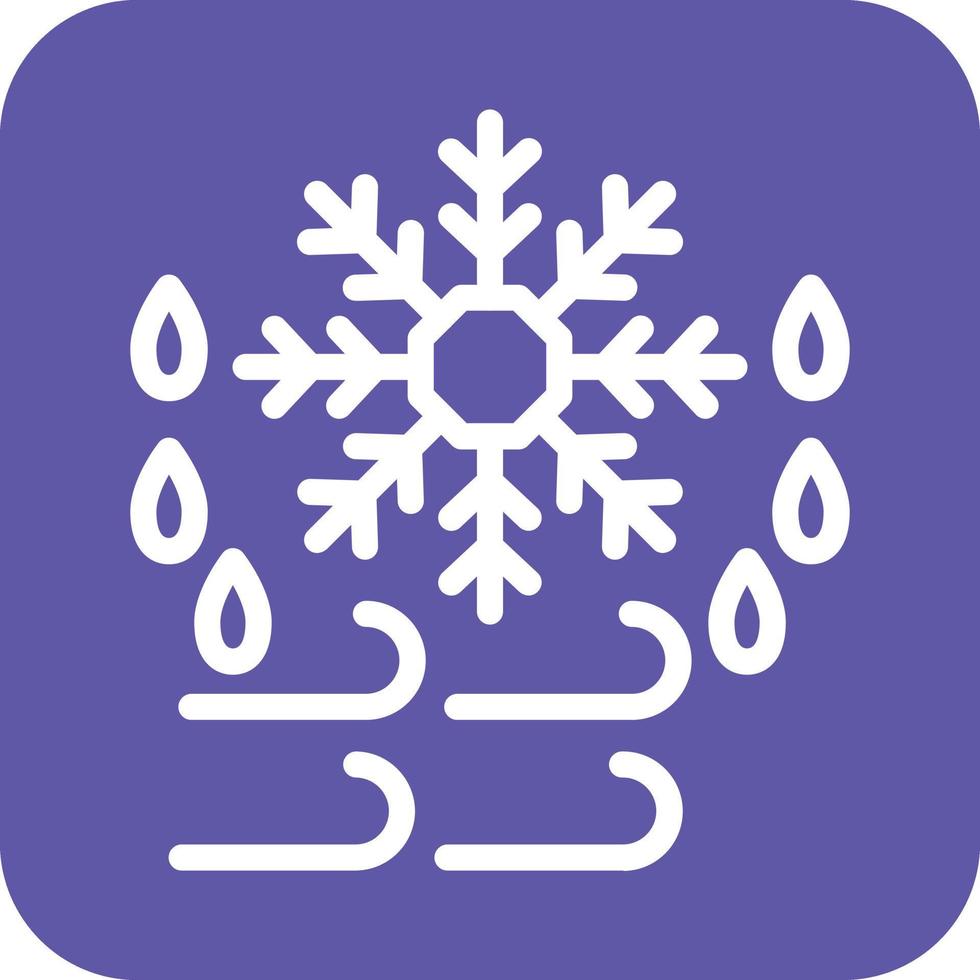 Cold Wave Icon Vector Design