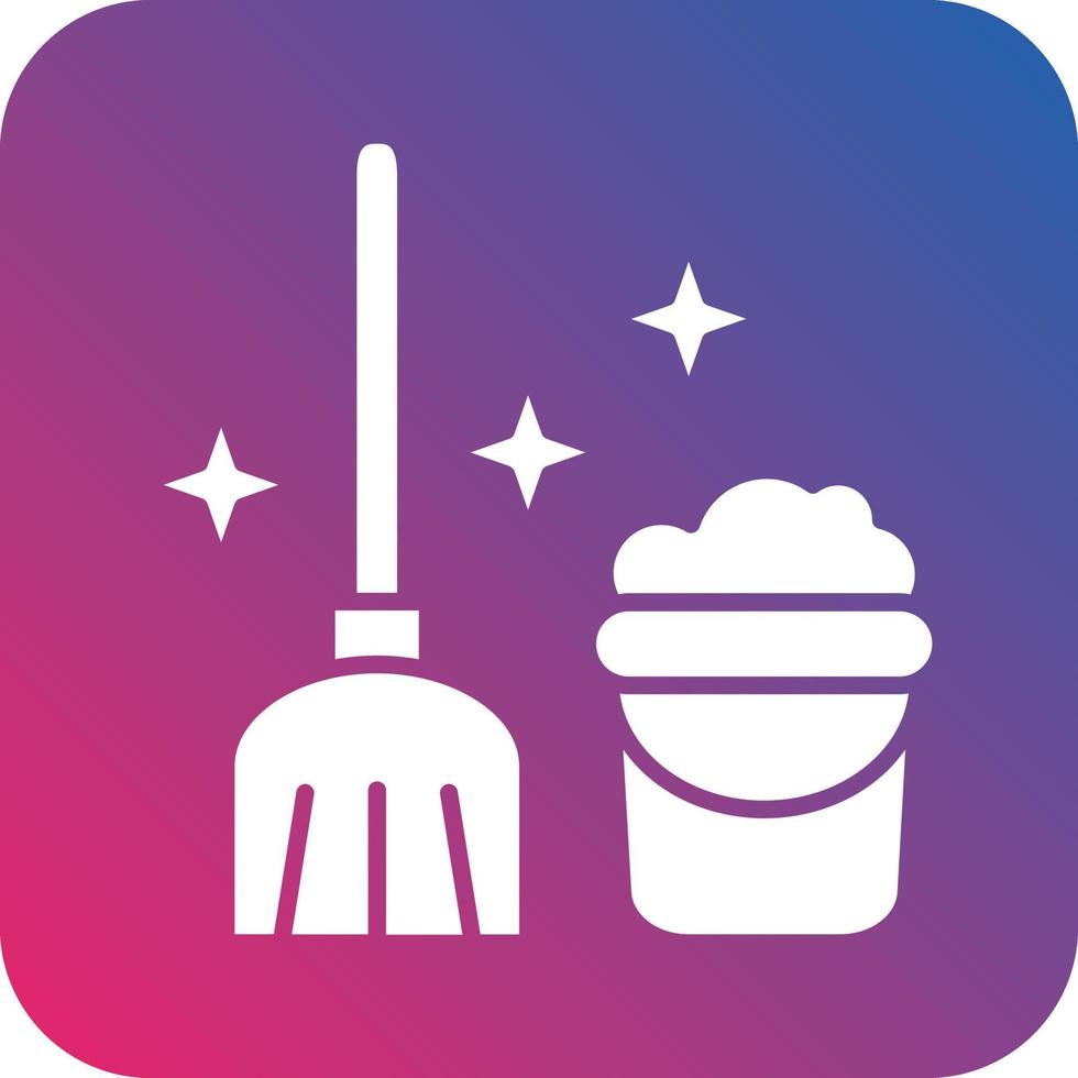 Mop Icon Vector Design