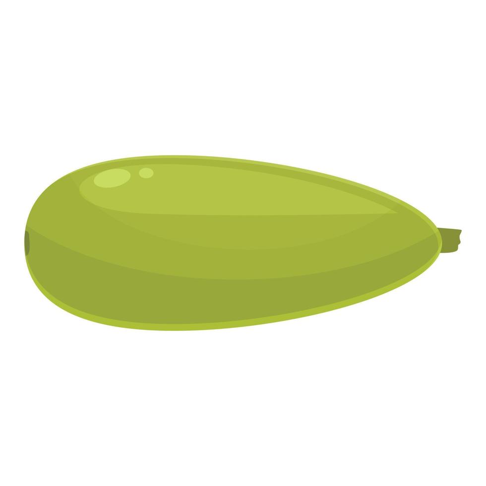 Zucchini icon cartoon vector. Vegetable garden vector