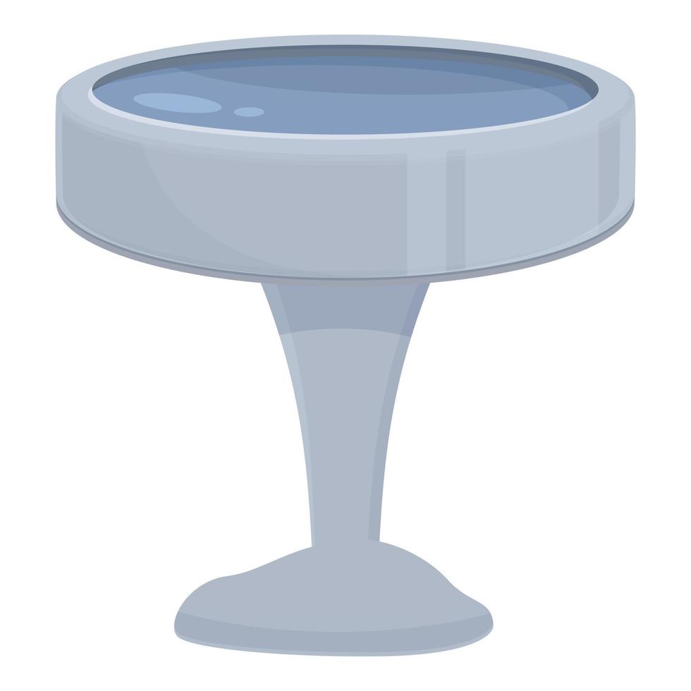 Silver cufflink icon cartoon vector. Fashion luxury vector