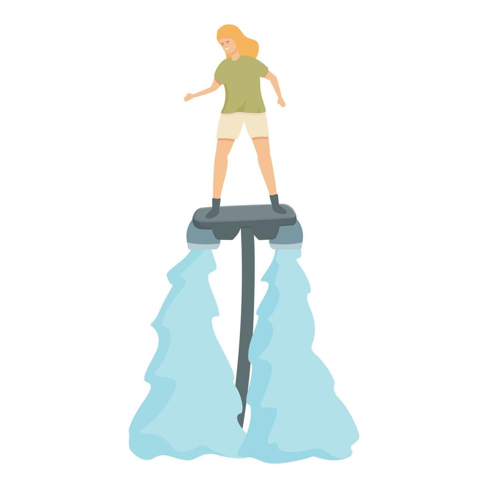 Water fly icon cartoon vector. Summer sea vector