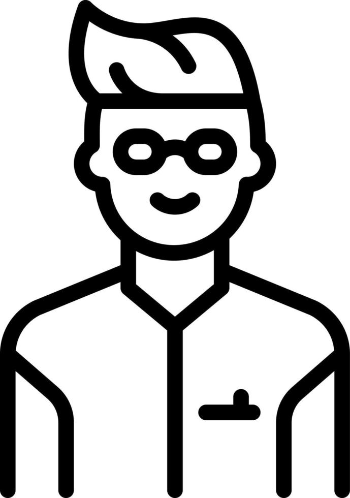 line icon for cteenage vector