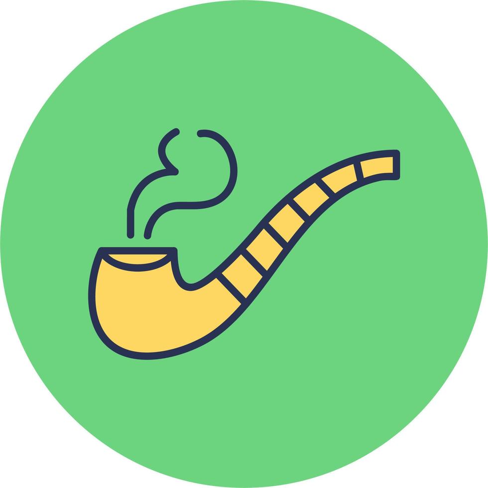 Smoking Pipe Vector Icon