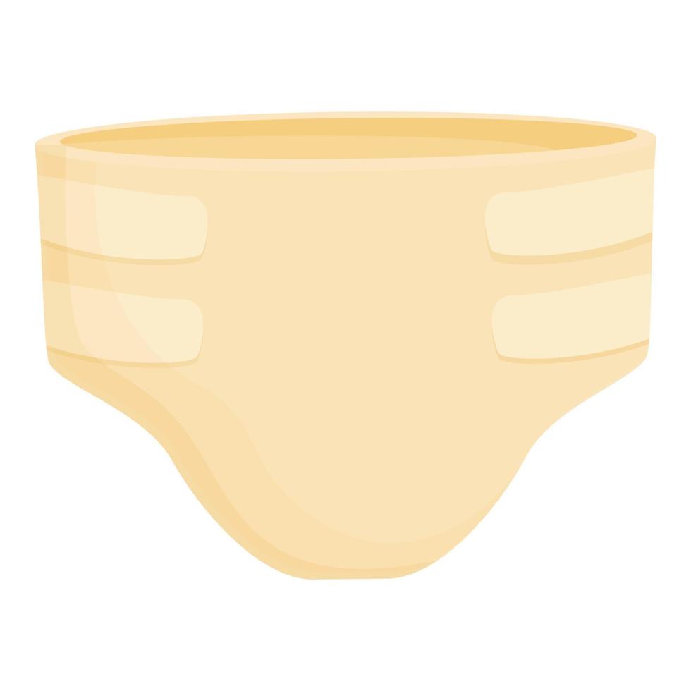 Soft diaper icon cartoon vector. Adult health vector