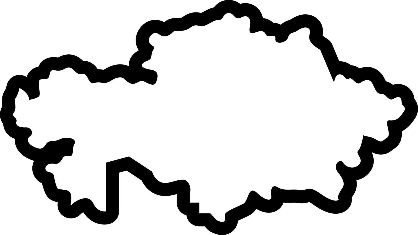 line icon for kazakhstan vector
