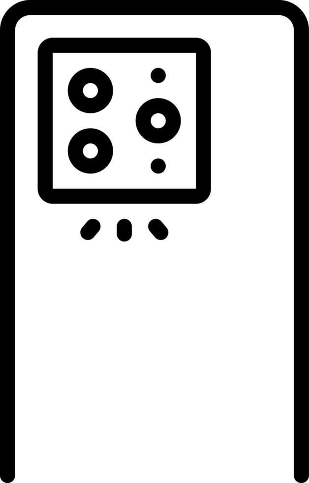 line icon for triple vector