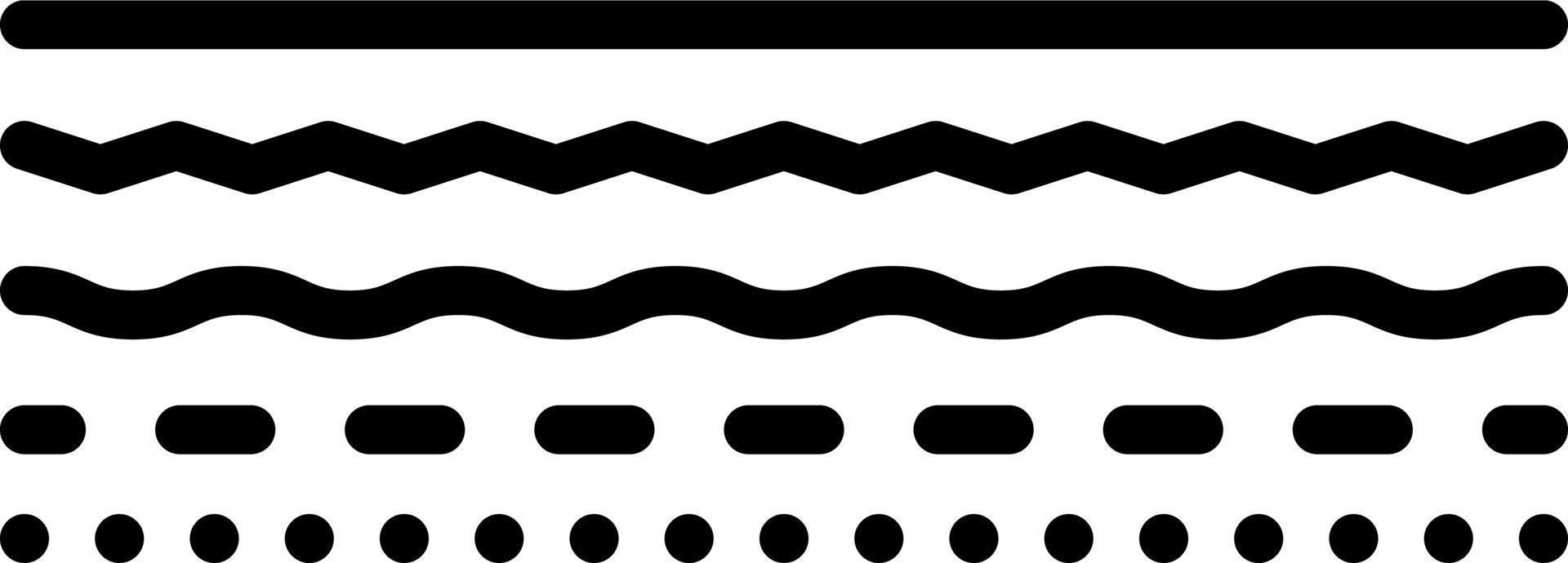 line icon for lines vector