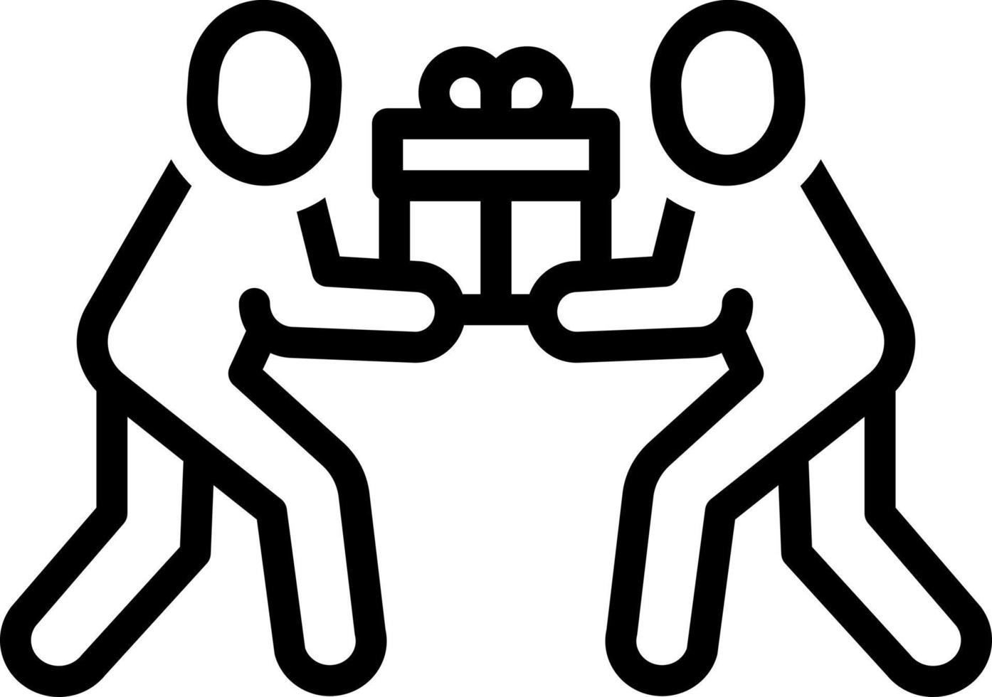 line icon for give vector