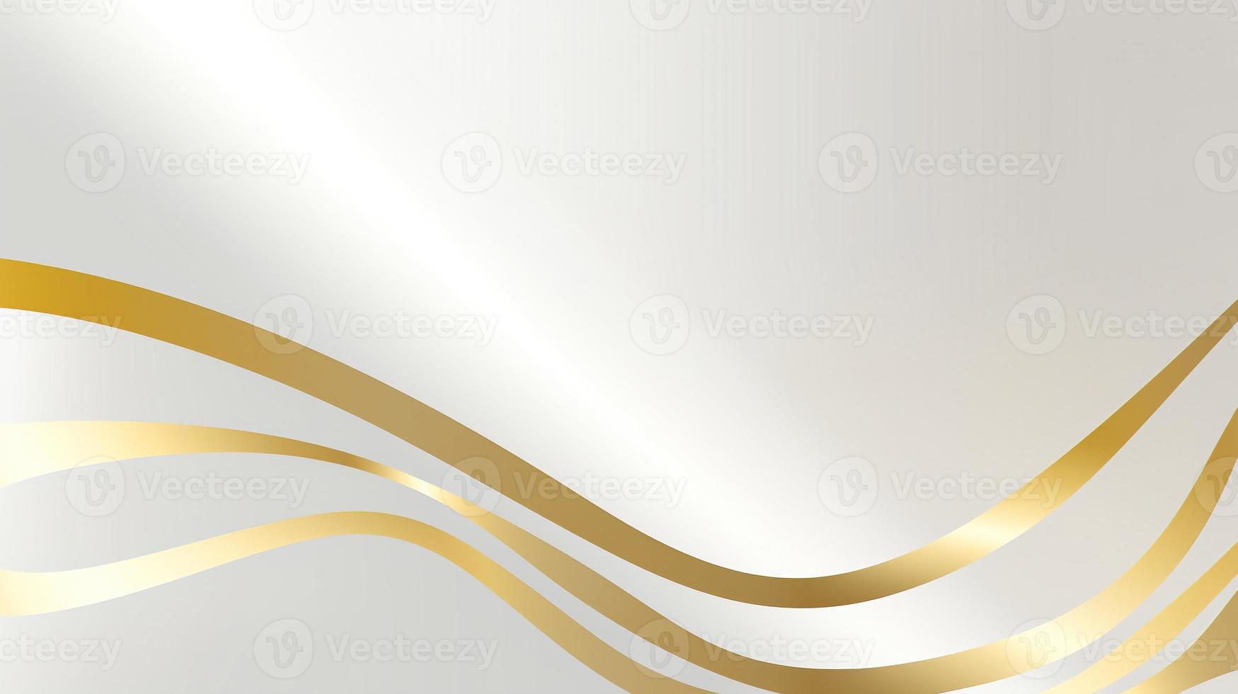 Luxury background with golden lines,Abstract background with curved gold photo