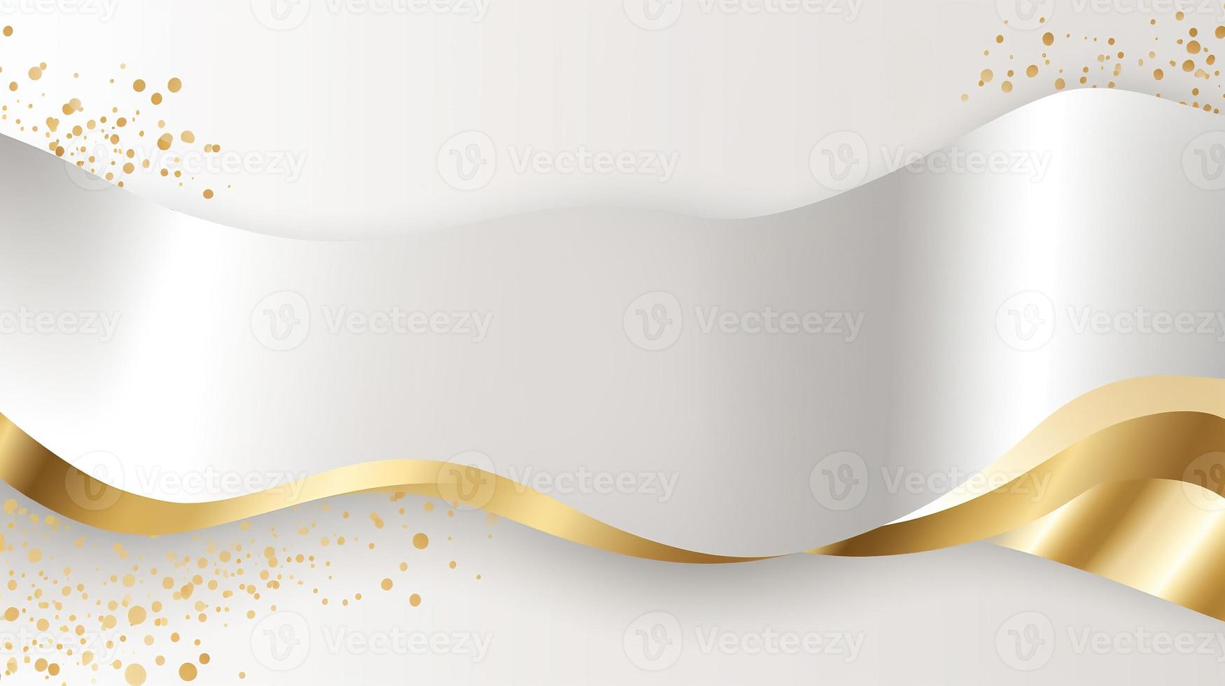 Luxury background with golden lines,Abstract background with curved gold photo