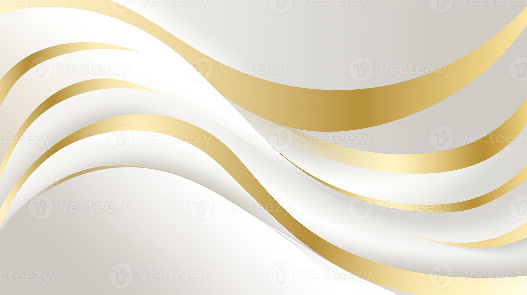 Luxury background with golden lines,Abstract background with curved gold photo