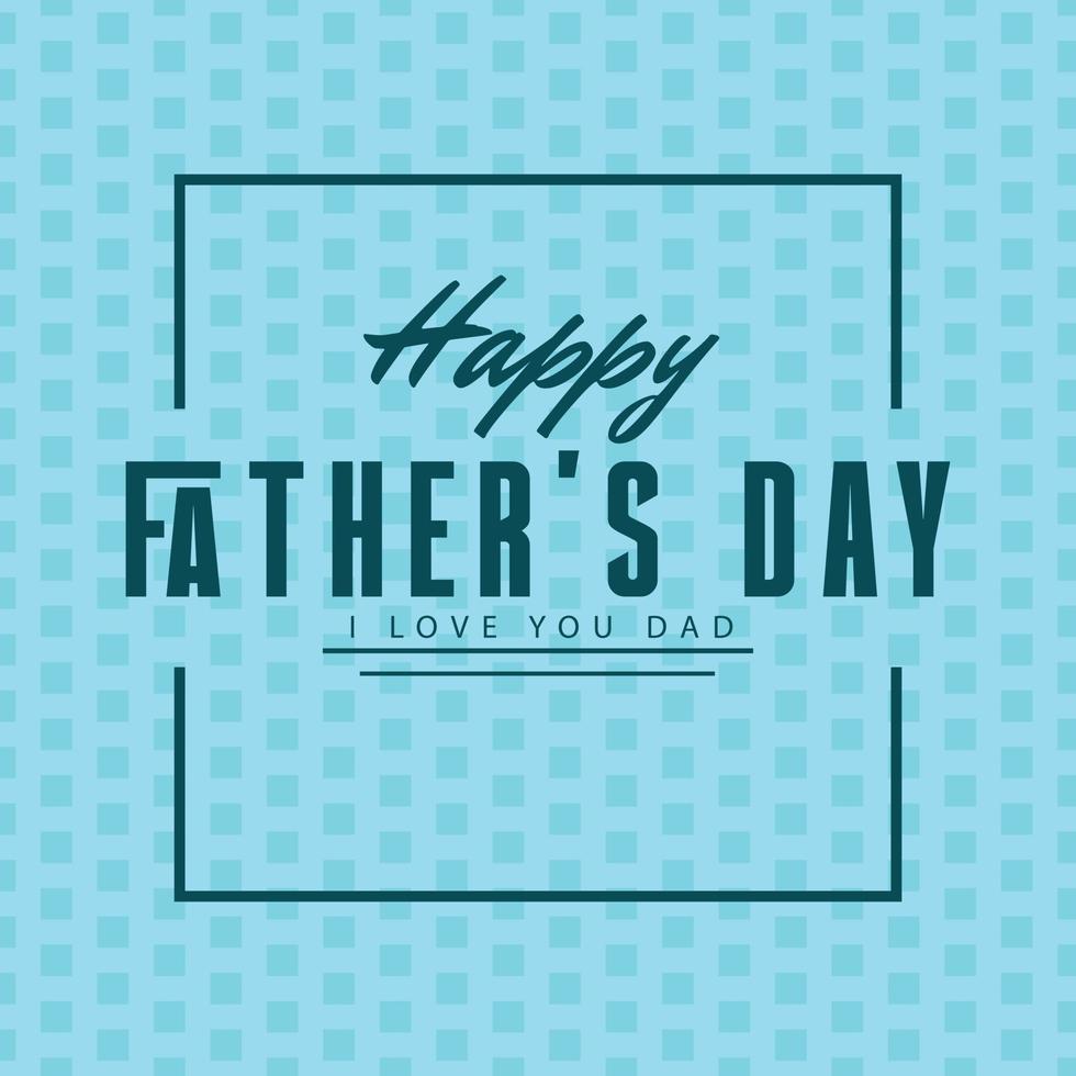 father's day post design with background pattern design vector file