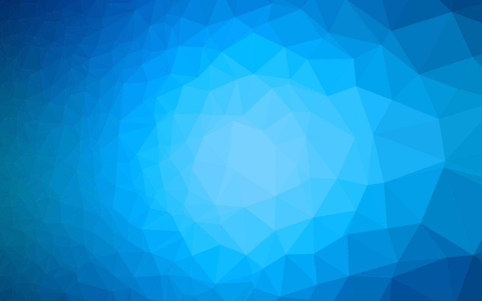 Light BLUE vector polygonal pattern.