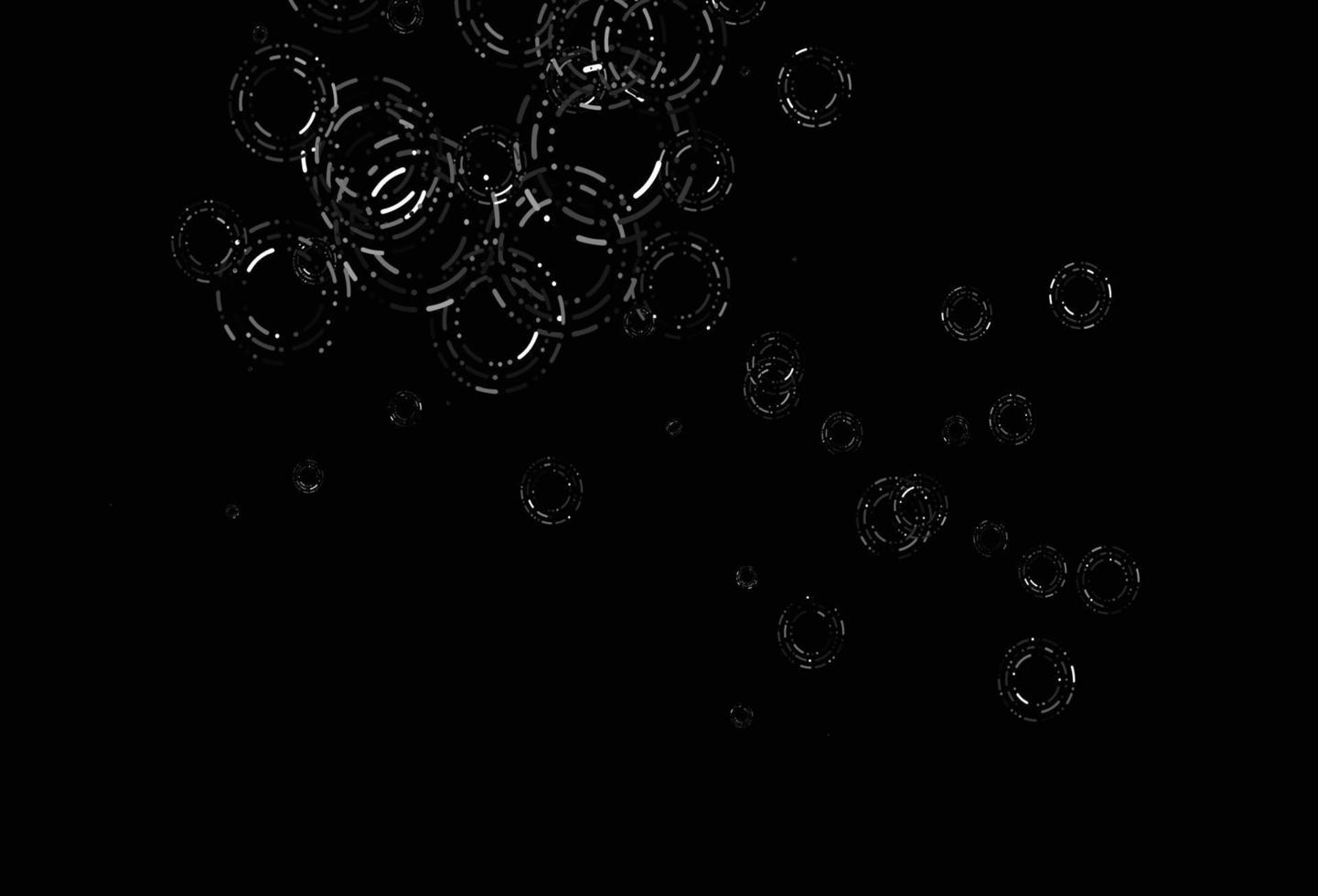 Light Black vector backdrop with dots.