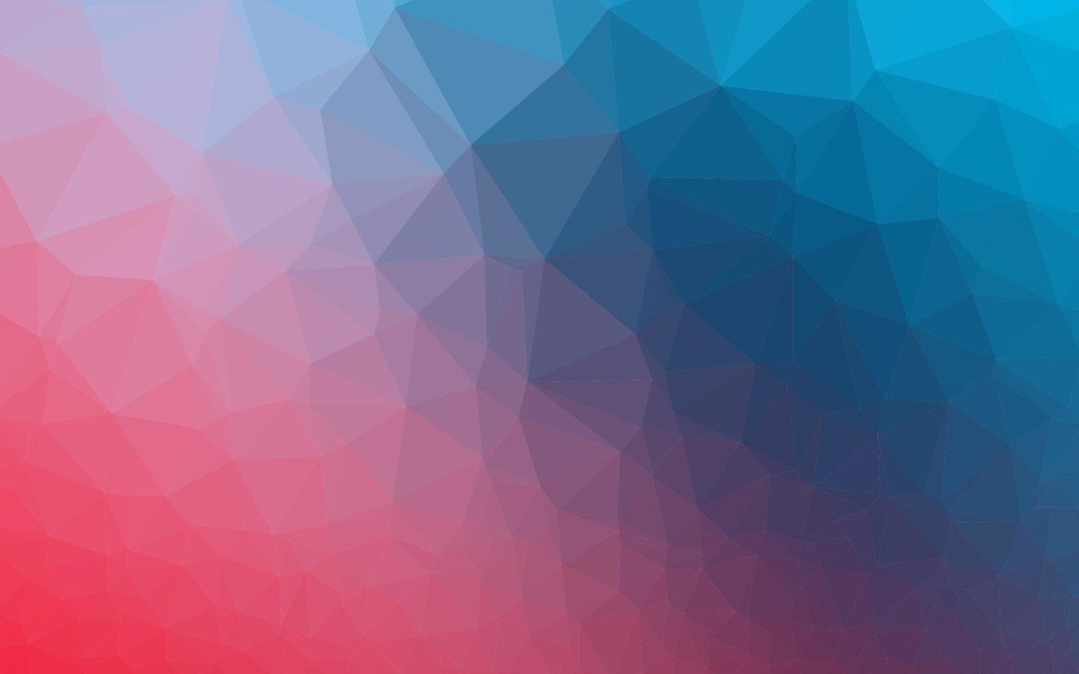 Light Blue, Red vector abstract mosaic pattern.