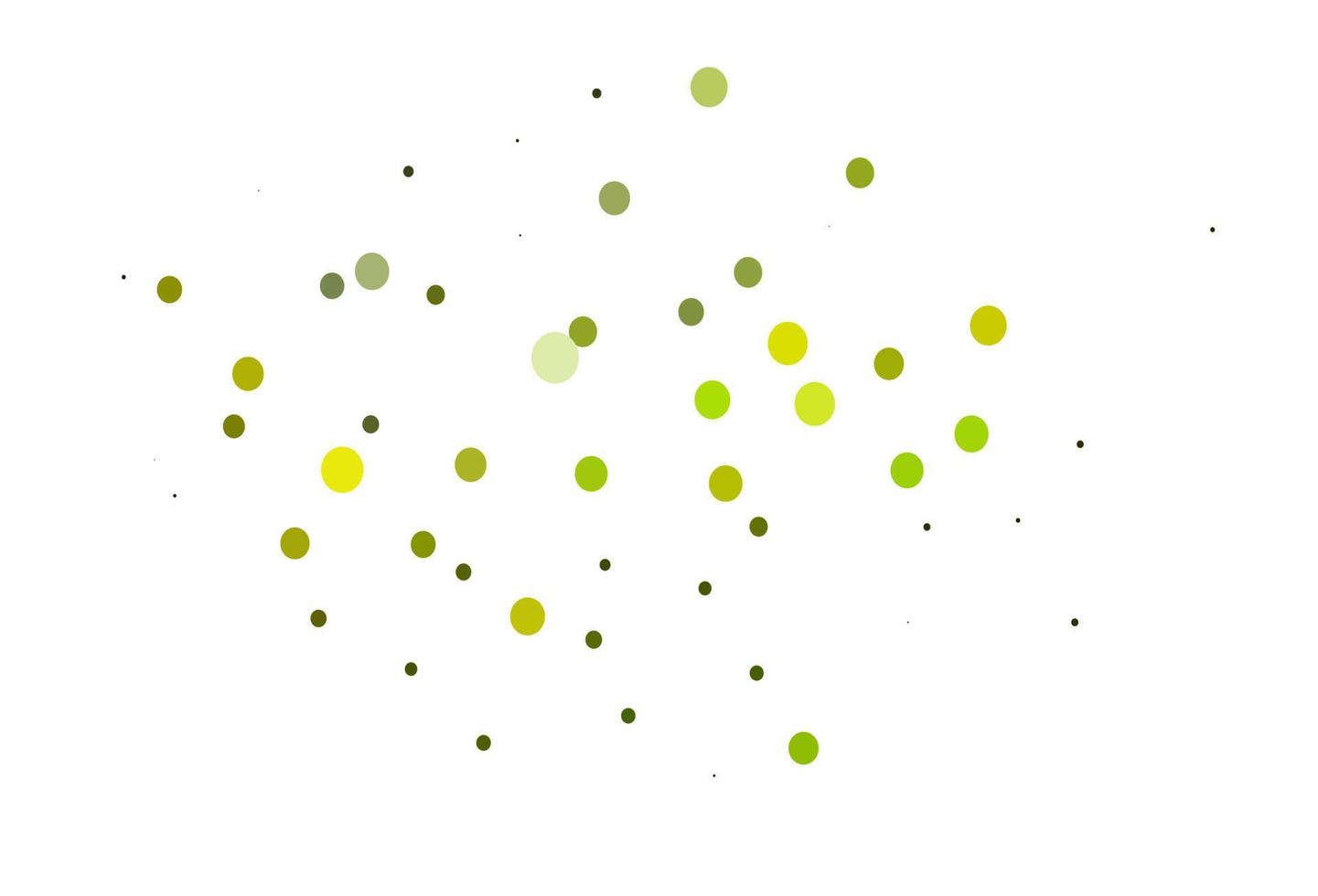 Light Blue, Yellow vector pattern with spheres.