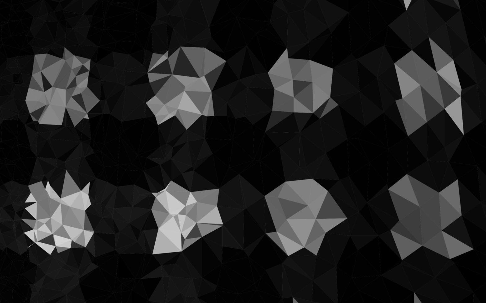 Dark Silver, Gray vector low poly texture.