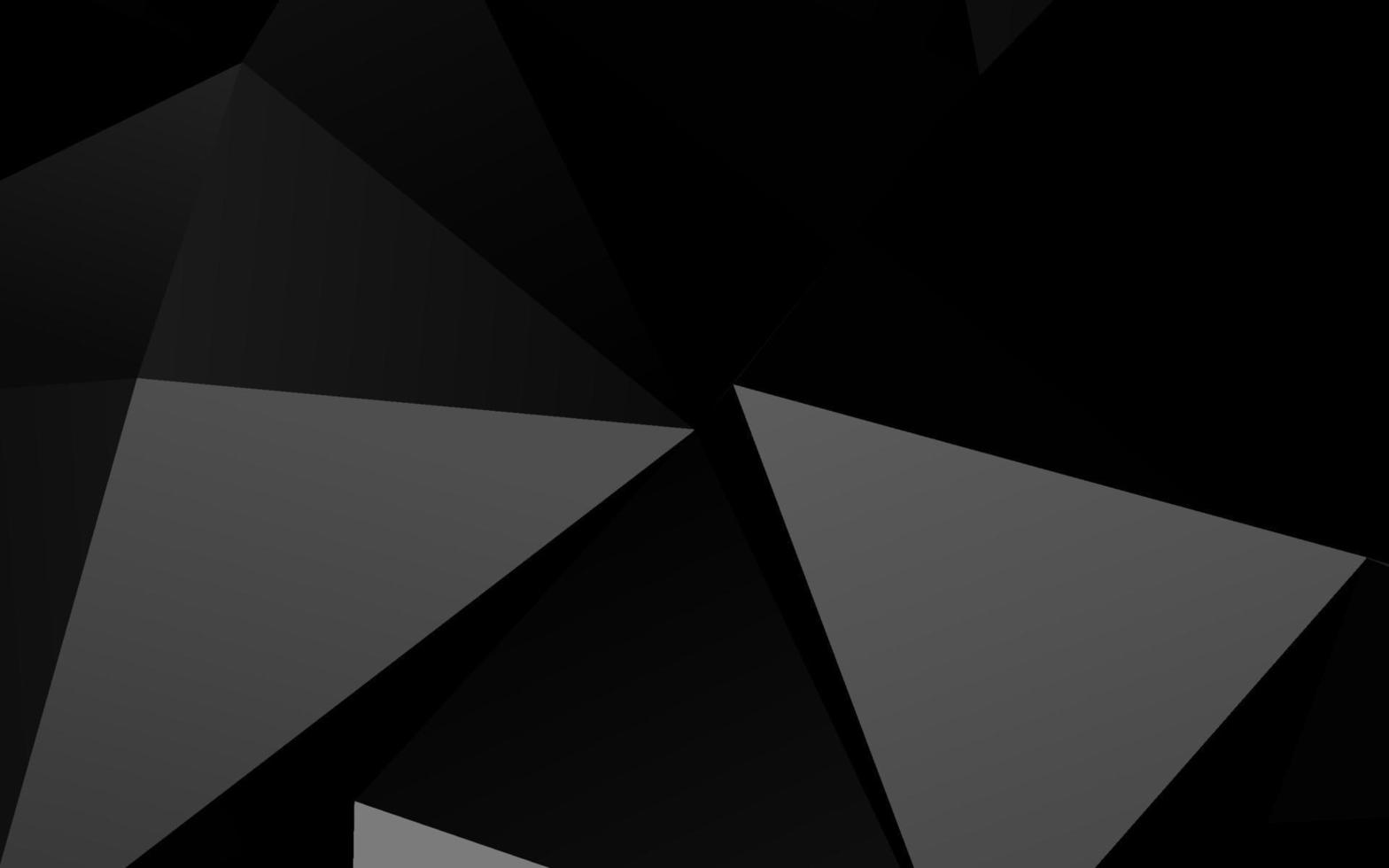 Dark Silver, Gray vector abstract mosaic backdrop.