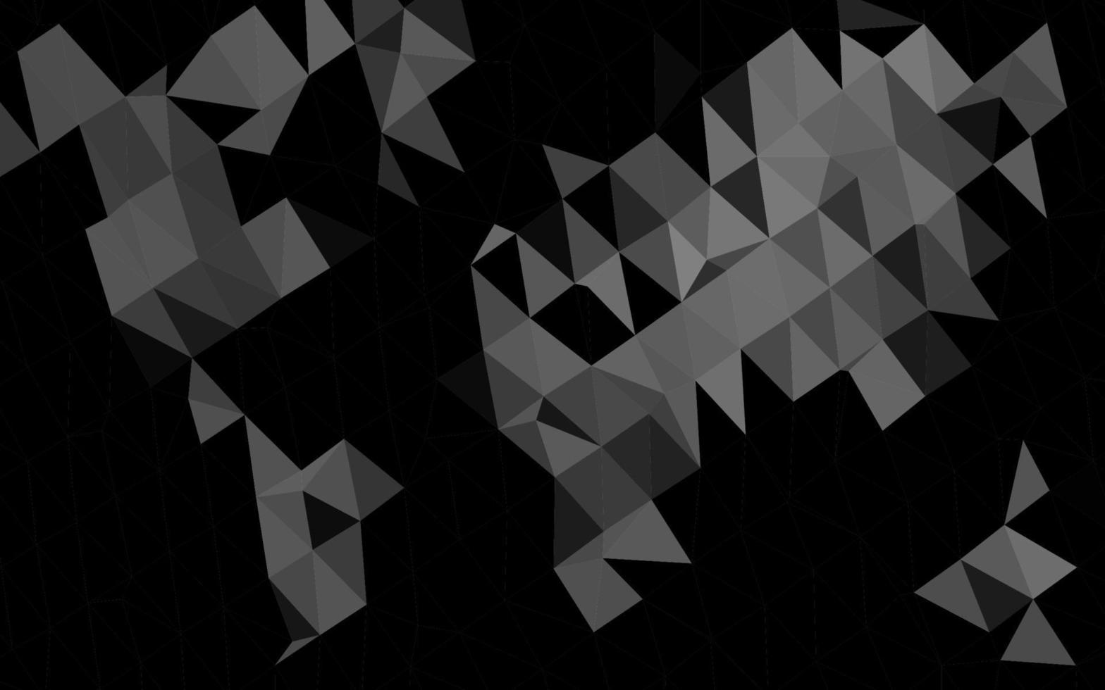 Dark Silver, Gray vector low poly texture.