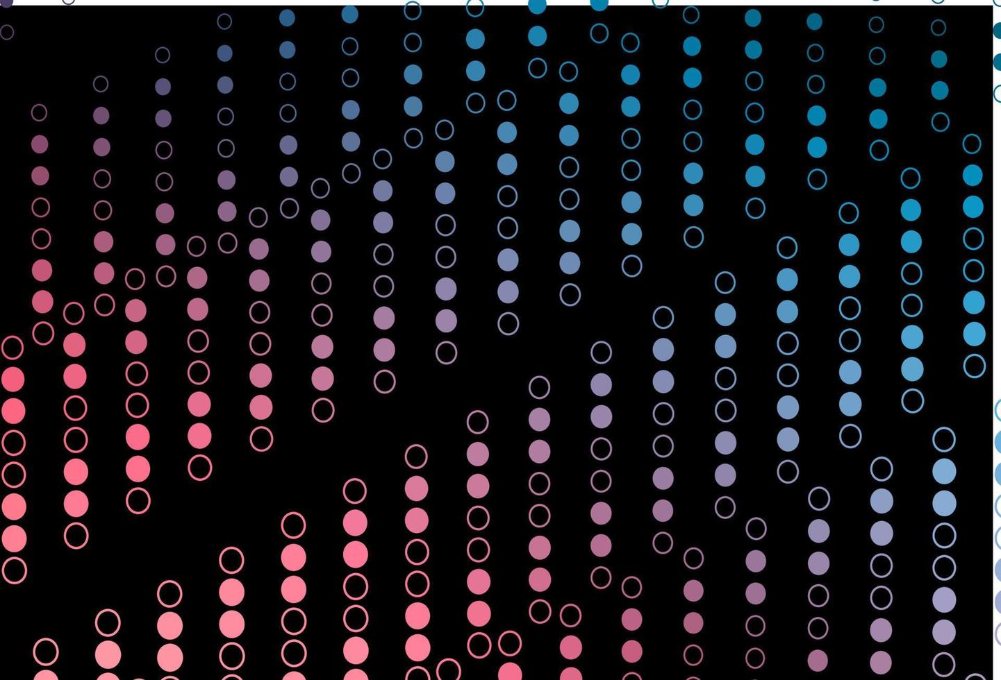 Dark Blue, Red vector template with circles.